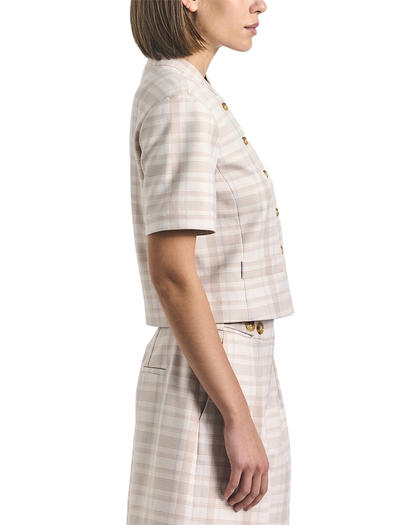 Derek Lam 10 Crosby Grace Short Sleeve Jacket