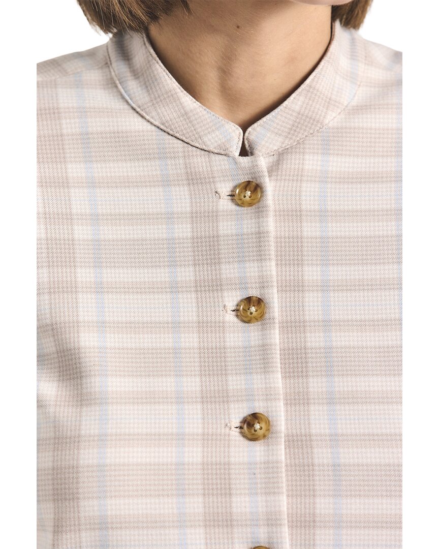 Derek Lam 10 Crosby Grace Short Sleeve Jacket