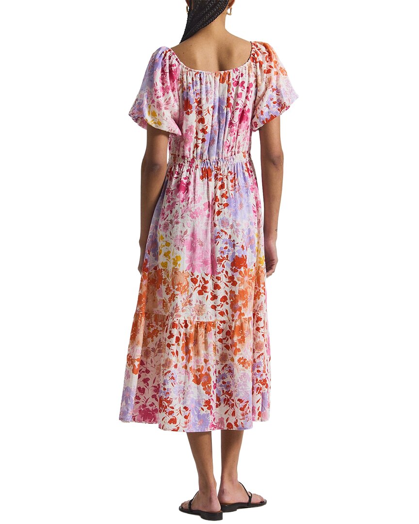 Derek Lam 10 Crosby Laine Floral Printed Linen-Blend Maxi Dress