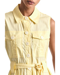 Derek Lam 10 Crosby Florence Sleeveless Shirtdress