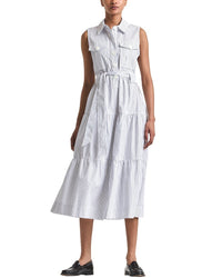 Derek Lam 10 Crosby Florence Sleeveless Shirt Dress