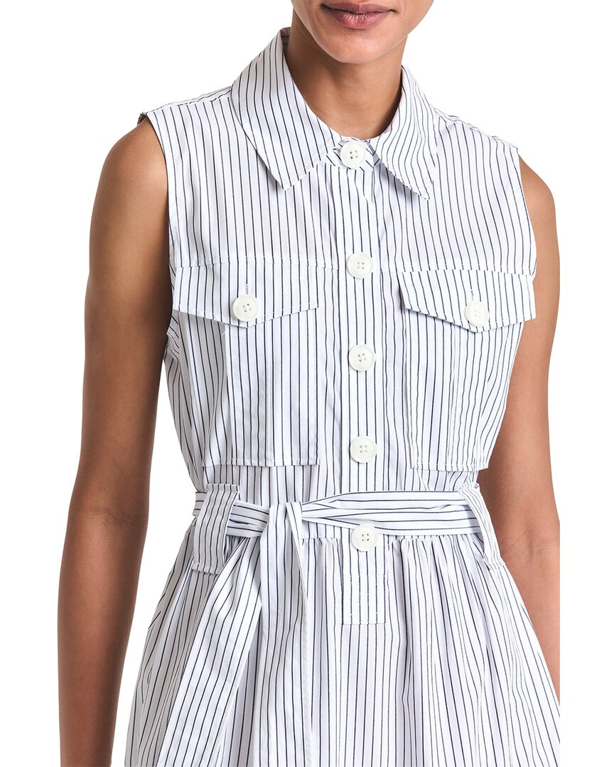 Derek Lam 10 Crosby Florence Sleeveless Shirt Dress