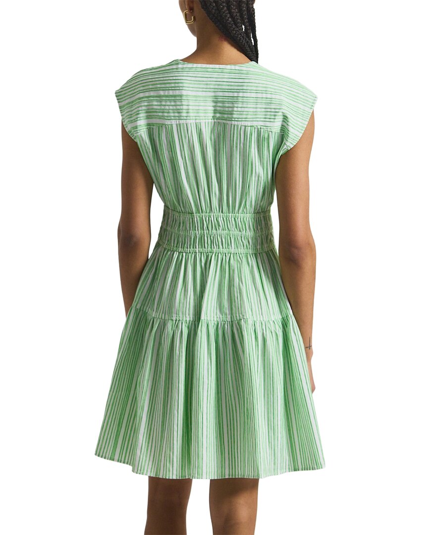 Derek Lam 10 Crosby Tora Pintuck Stripe Shirting Dress