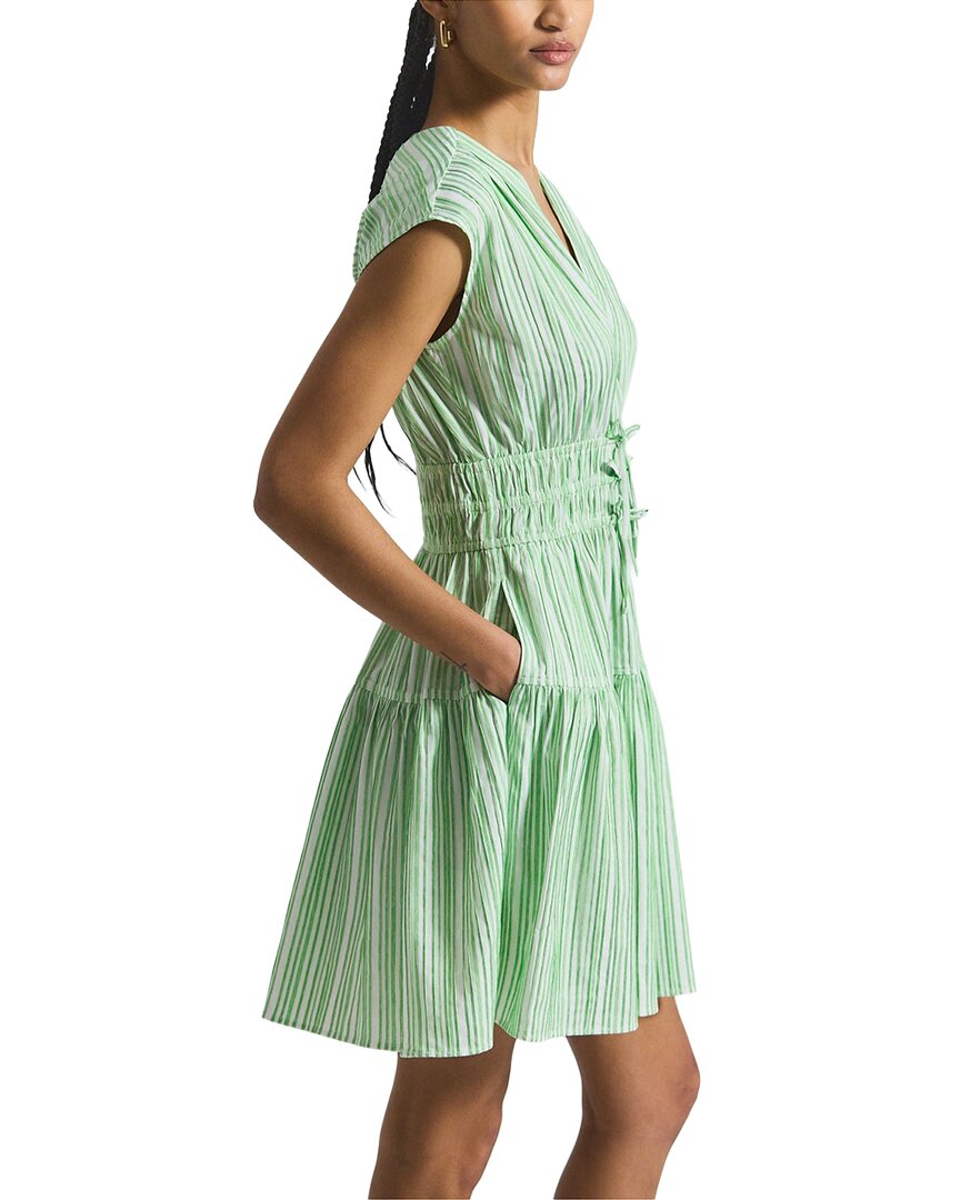 Derek Lam 10 Crosby Tora Pintuck Stripe Shirting Dress