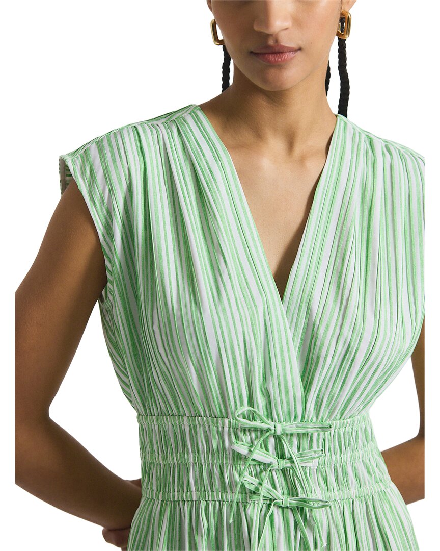 Derek Lam 10 Crosby Tora Pintuck Stripe Shirting Dress