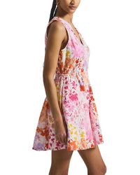 Derek Lam 10 Crosby Tia Floral Printed Stretch Linen-Blend Mini Dress