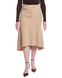 Derek Lam 10 Crosby Nicolette Wool Midi Skirt