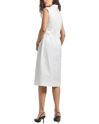Derek Lam 10 Crosby Nera Ruched Button Down Dress