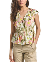 Derek Lam 10 Crosby Caroline Double Tie Top