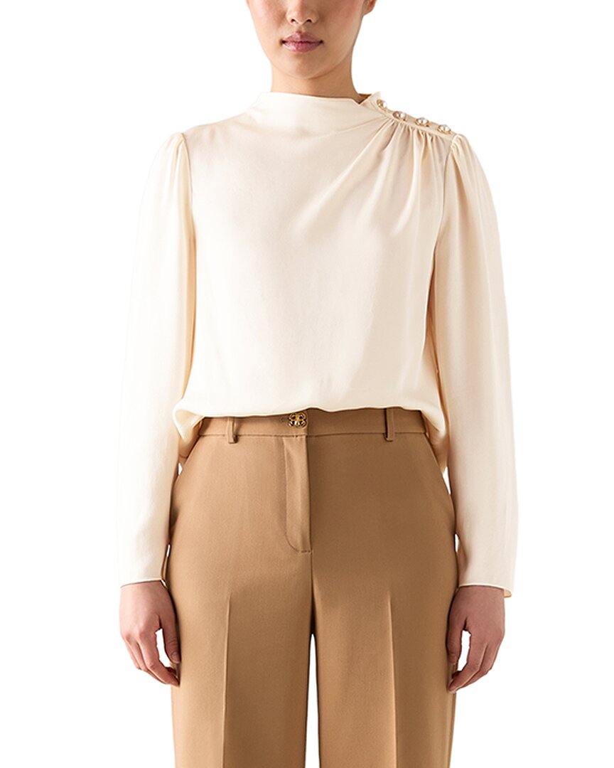 Lk Bennett Samantha Woven Top