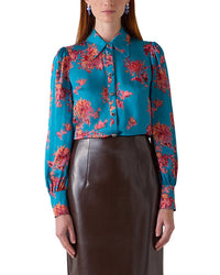 Lk Bennett Sonya Woven Top