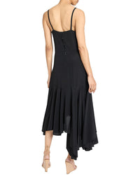 Santorelli Silk A-Line Dress