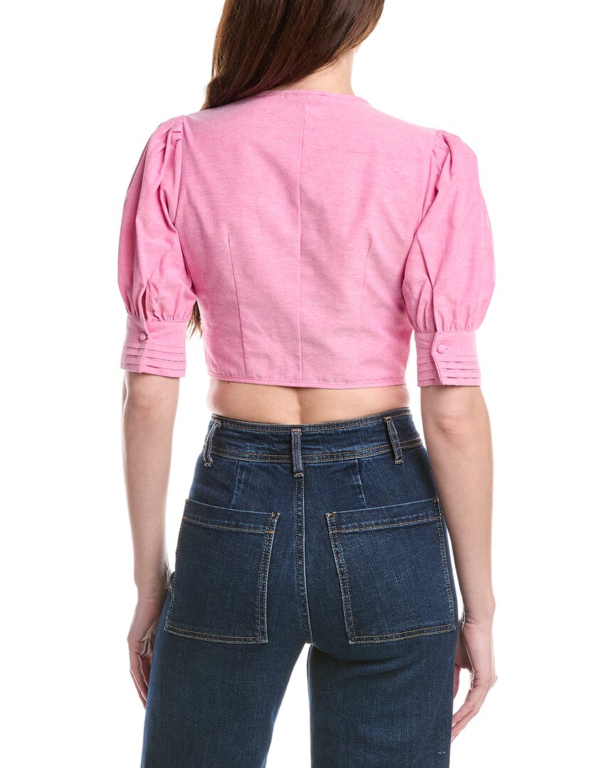 Estellina Short Puff Sleeve Top