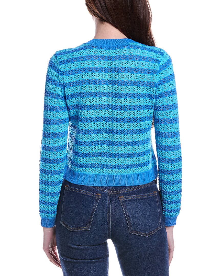 L'agence Pointelle Knit Cardigan