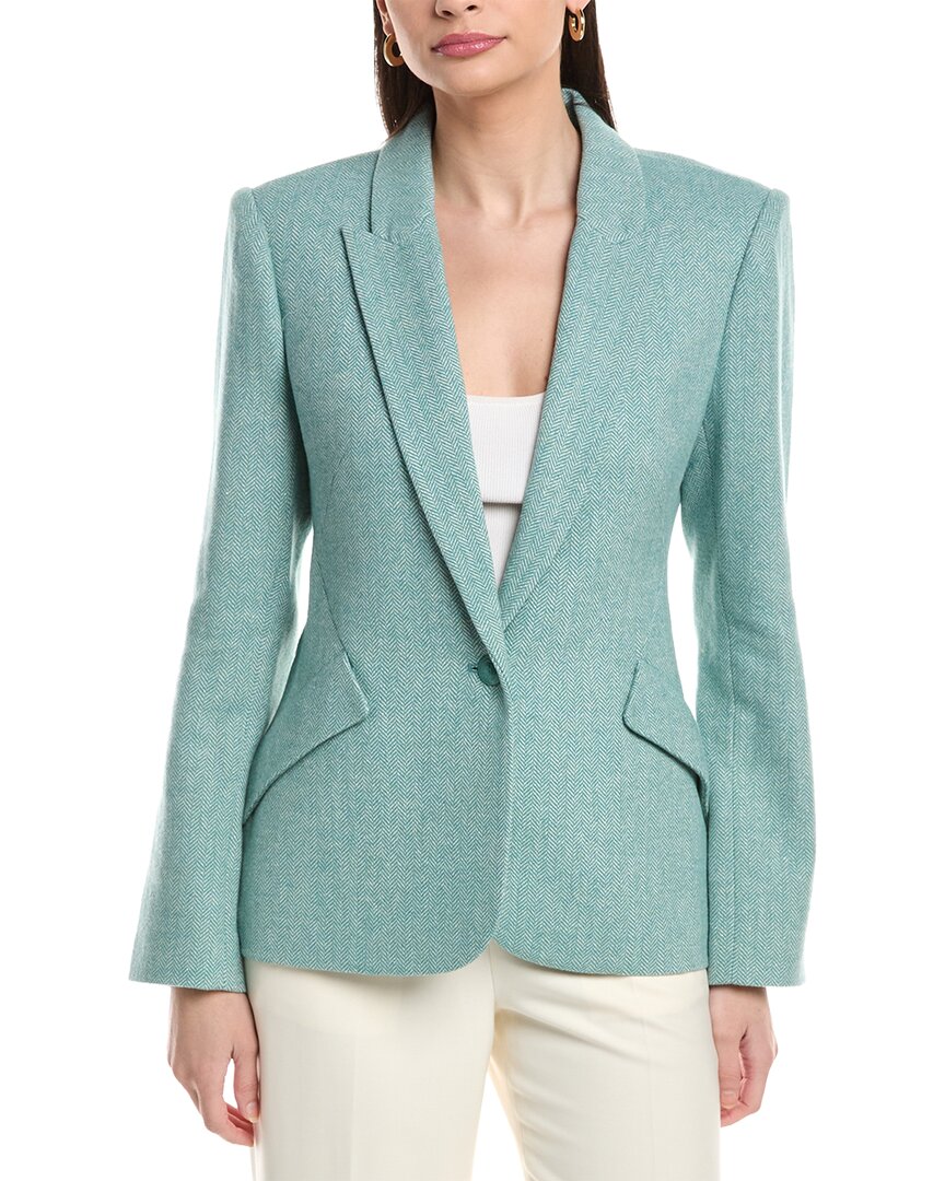 L’AGENCE L'agence Chamberlain Wool-Blend Blazer