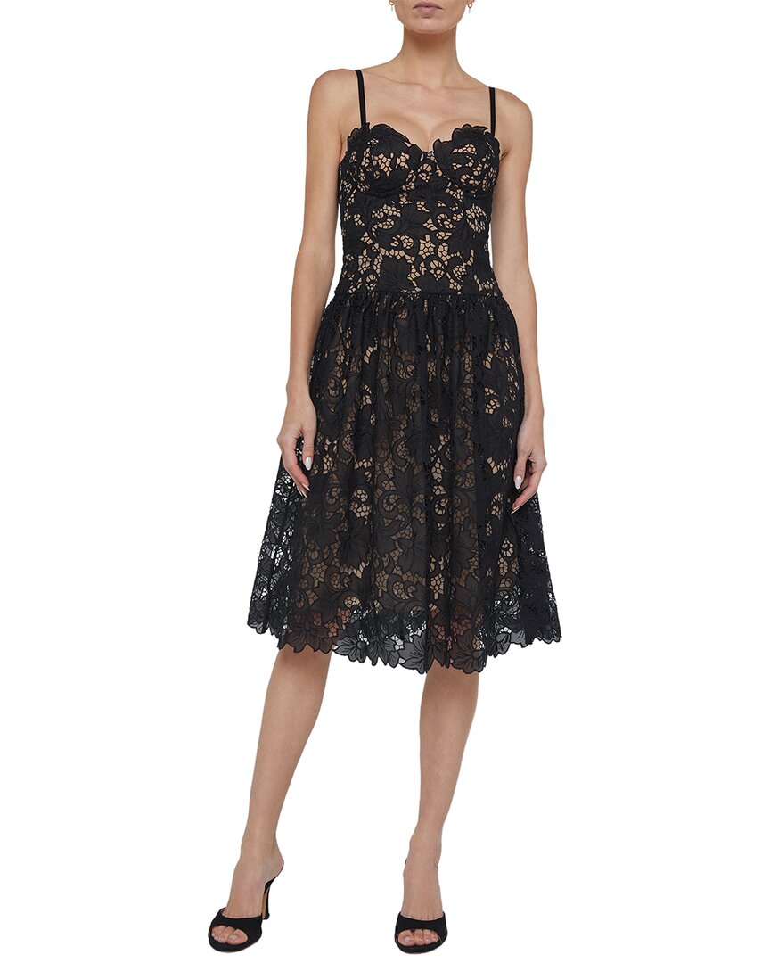 L’Agence Flyn Midi Dress