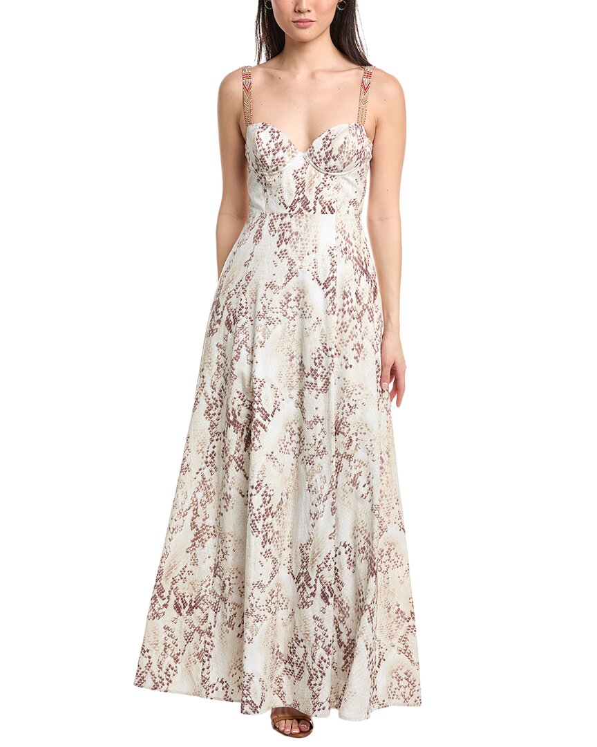 L’Agence Sutton Strap Maxi Dress