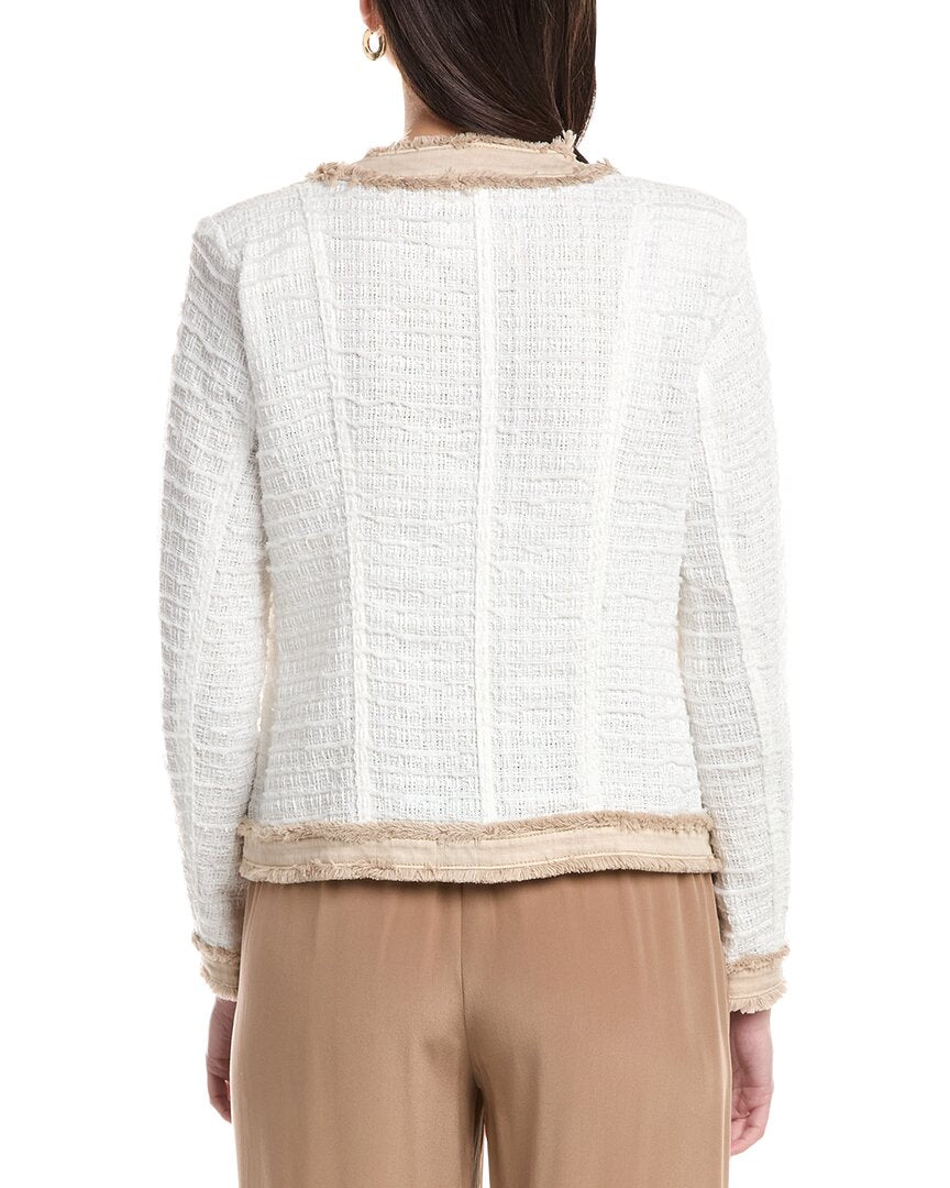 Lagence Agnes Tweed Denim Jacket