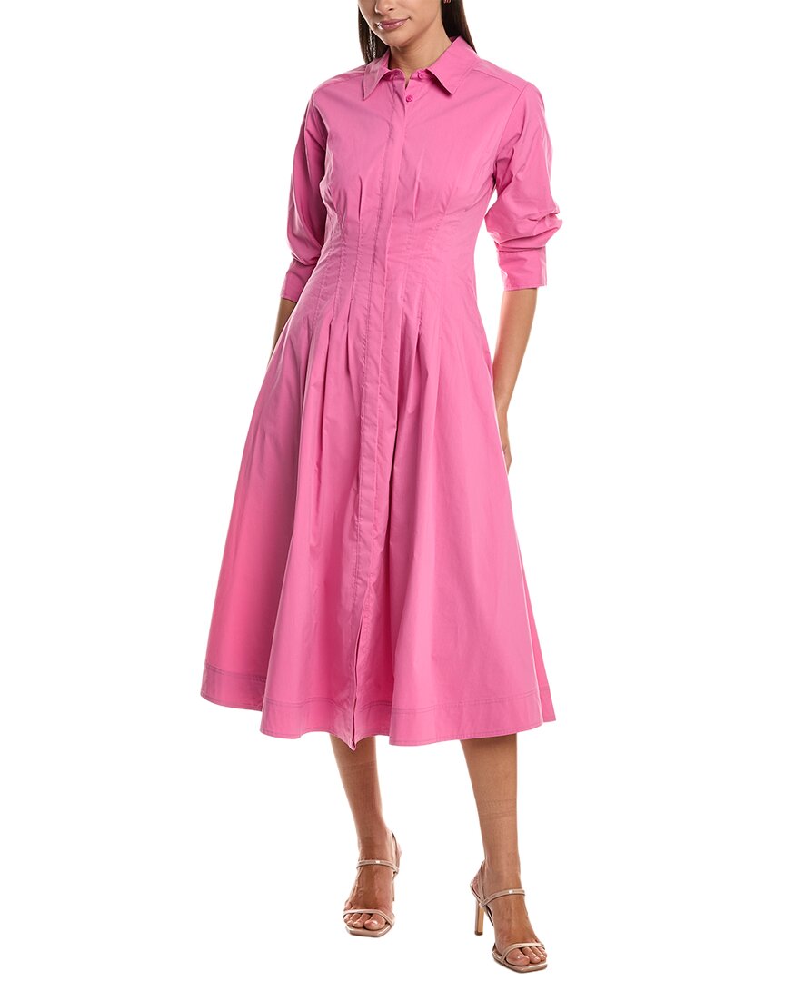 Simkhai Jazz Pintuck Midi Dress