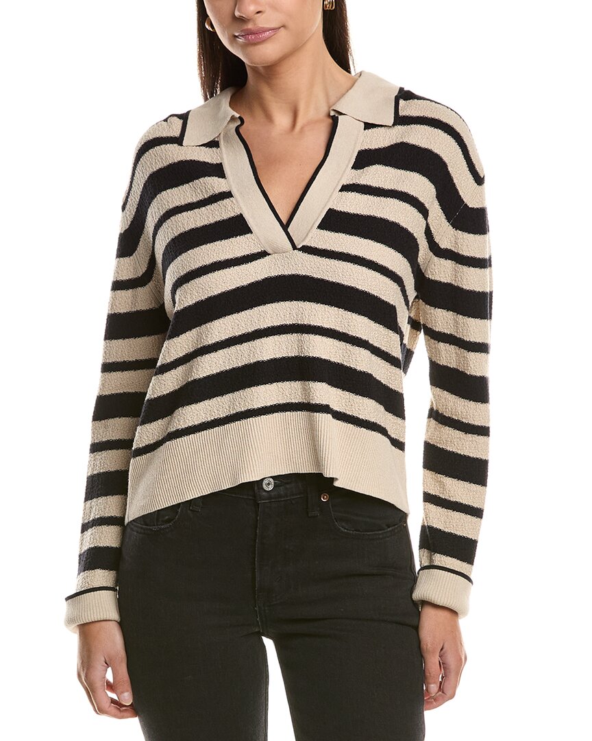 Simkhai Miller Silk-Blend Polo Sweater