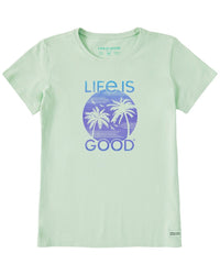 Life is Good® Life Is Good® Retro Palms Crusher T-Shirt