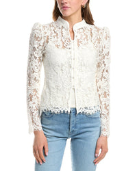 Colette Rose Lace Top