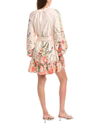 Colette Rose Belted Mini Dress