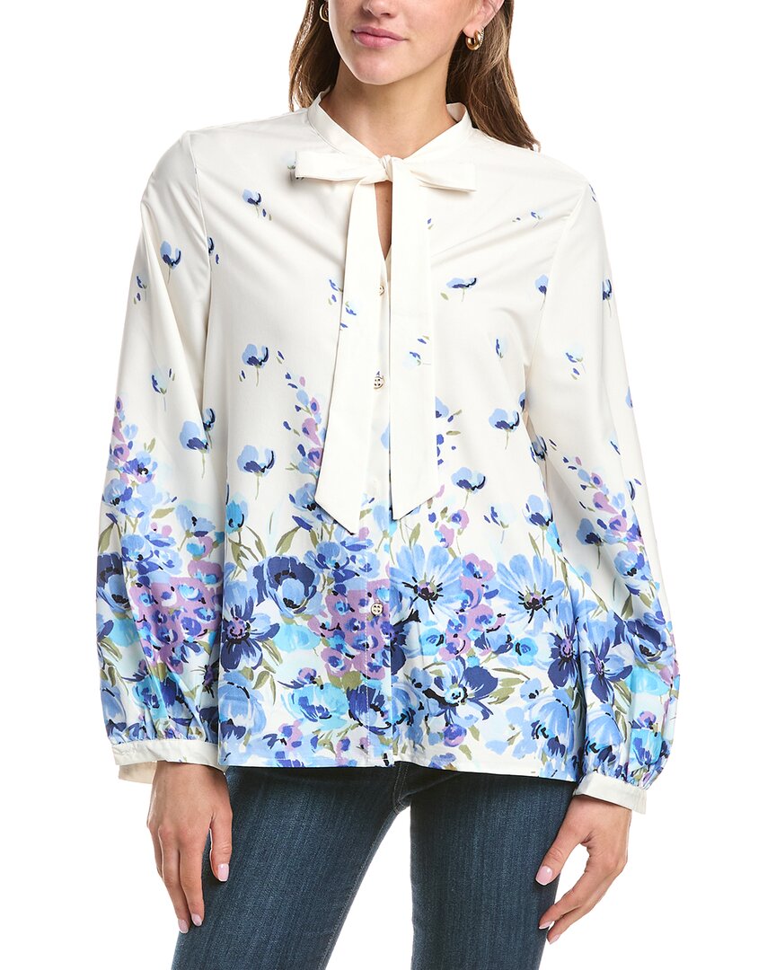 Colette Rose Bow Tie Front Top