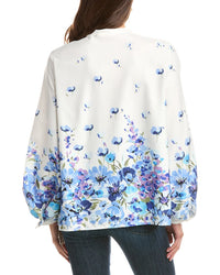 Colette Rose Bow Tie Front Top