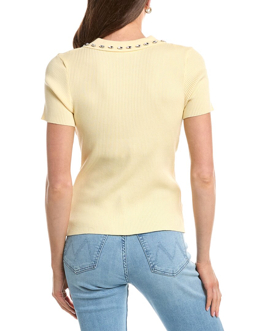 Colette Rose Ribbed Top