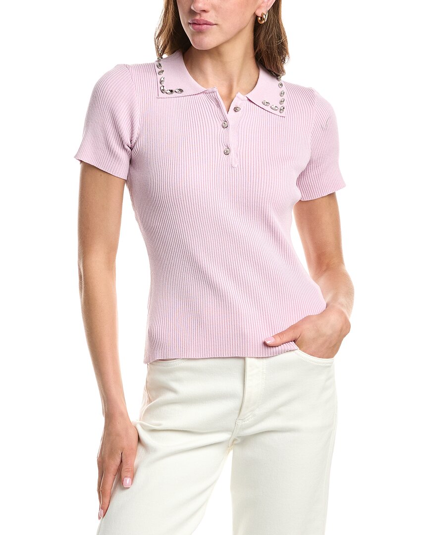 Colette Rose Ribbed Top