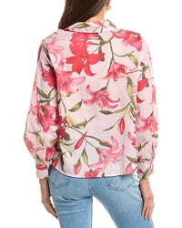 Colette Rose Button Front Top