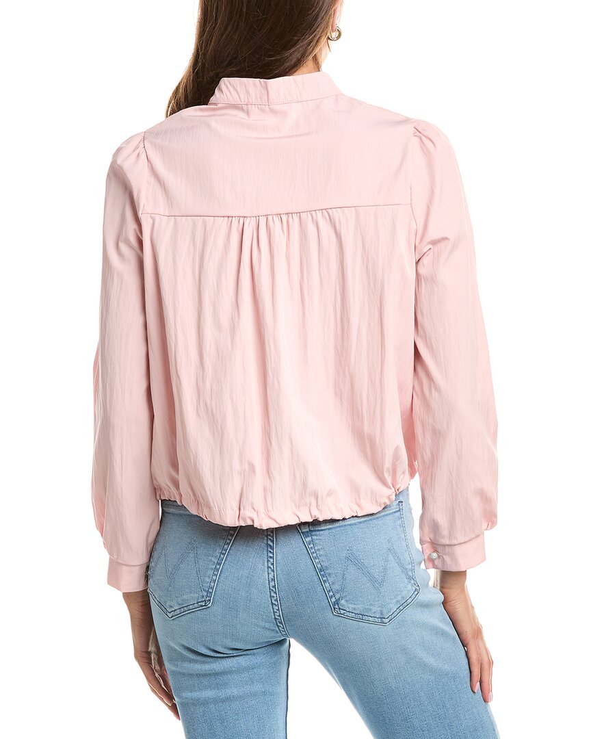 Colette Rose Lace Button Front Top