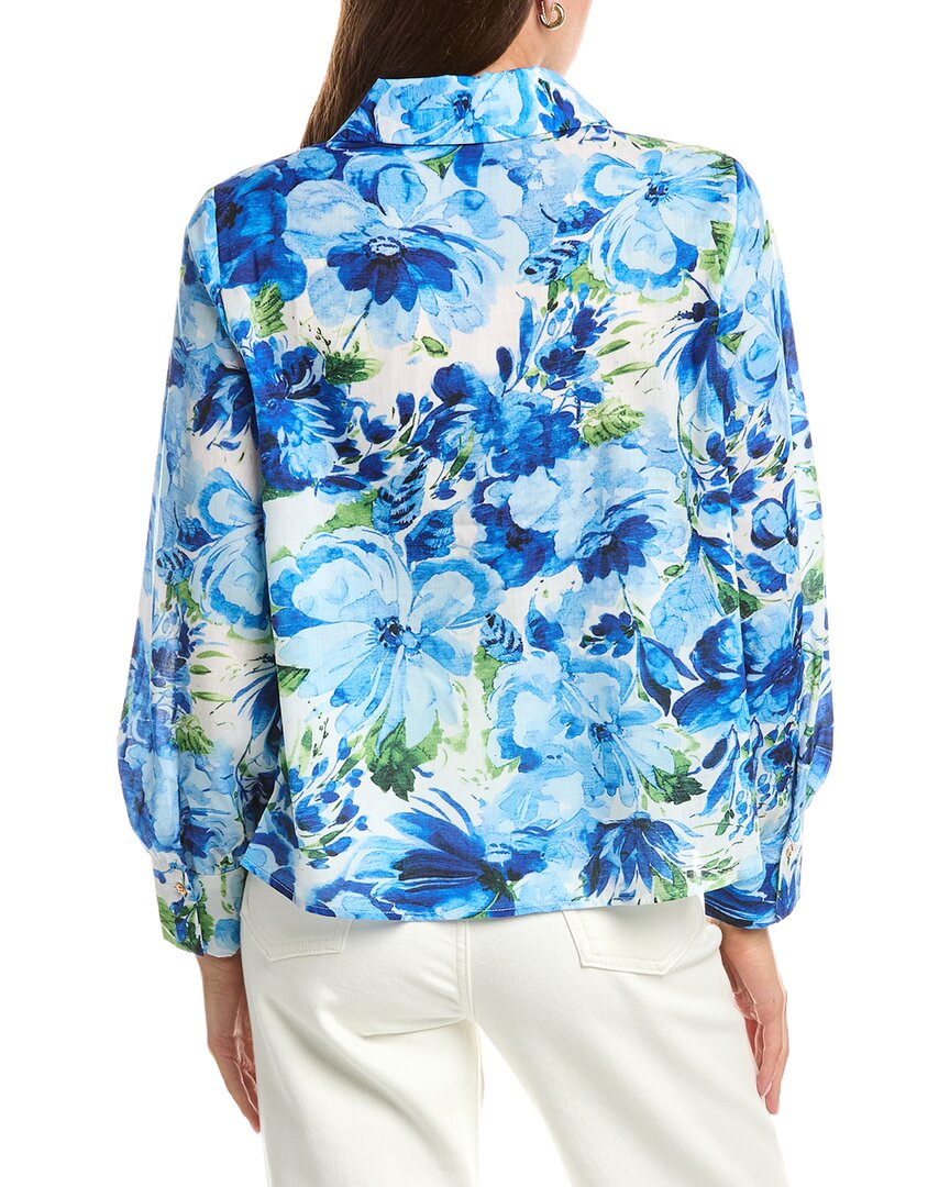 Colette Rose Button Front Top