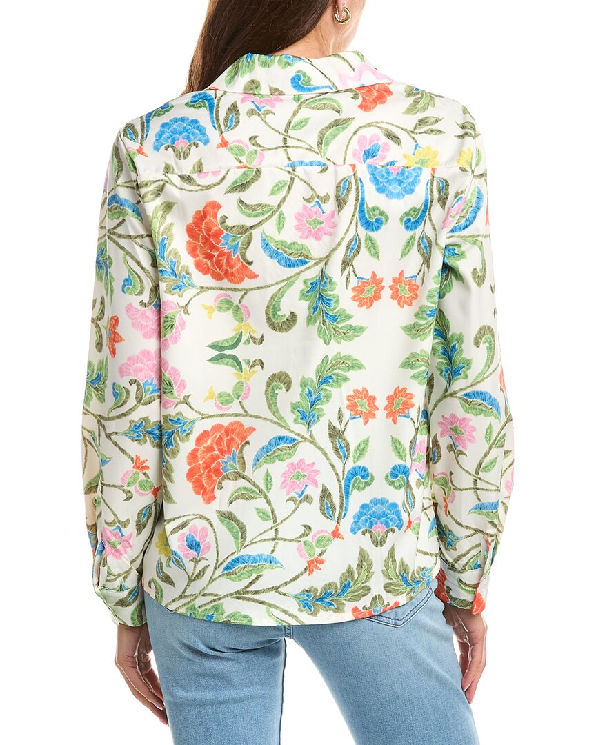 Colette Rose Button Front Top