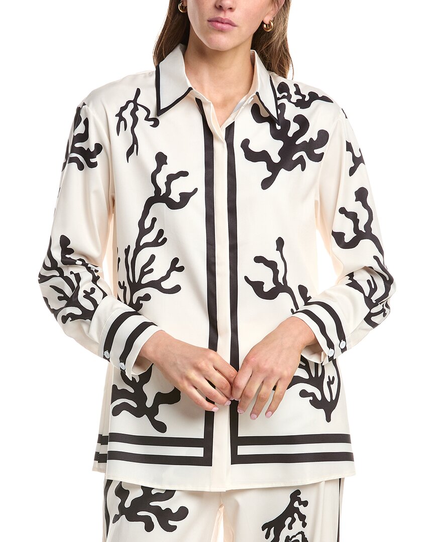 Colette Rose Button Front Top