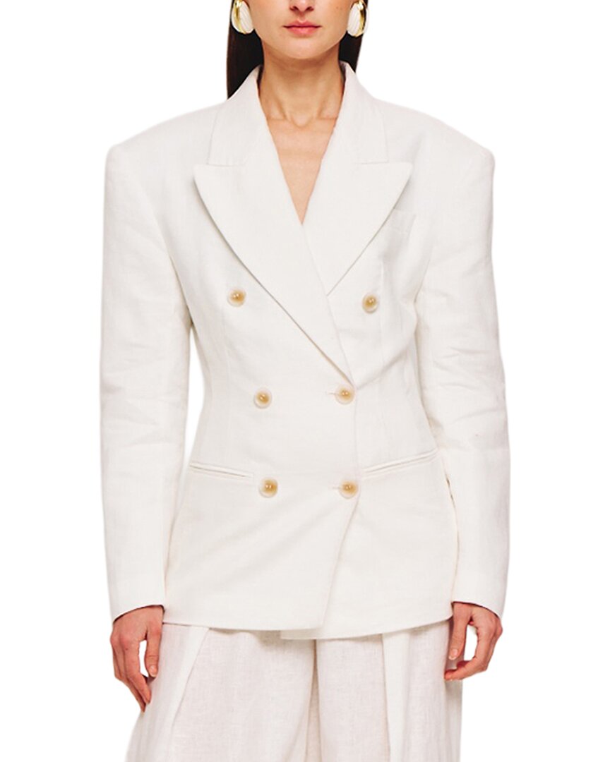Ronny Kobo Cosette Linen Blazer