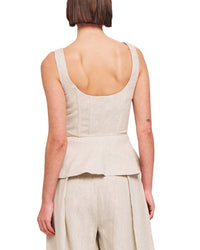 Ronny Kobo Catalan Linen Top