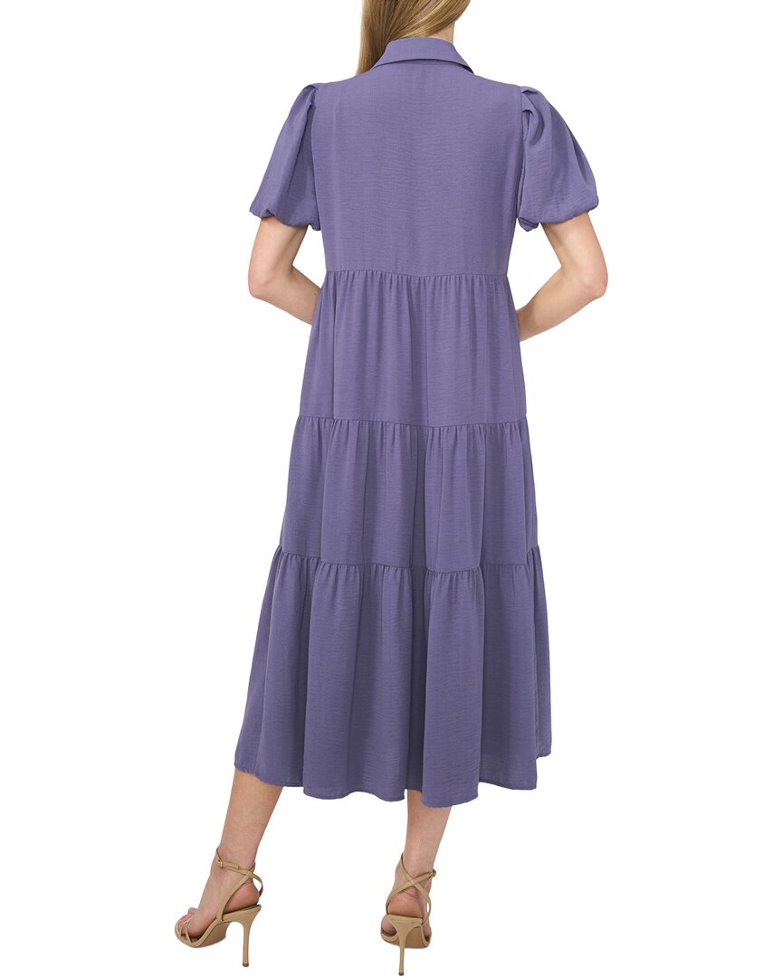 Cece Maxi Tiered Shirtdress