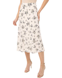 Cece Bias Midi Skirt