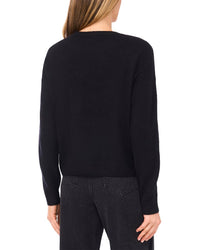 Cece Heatset Bow Pullover Sweater