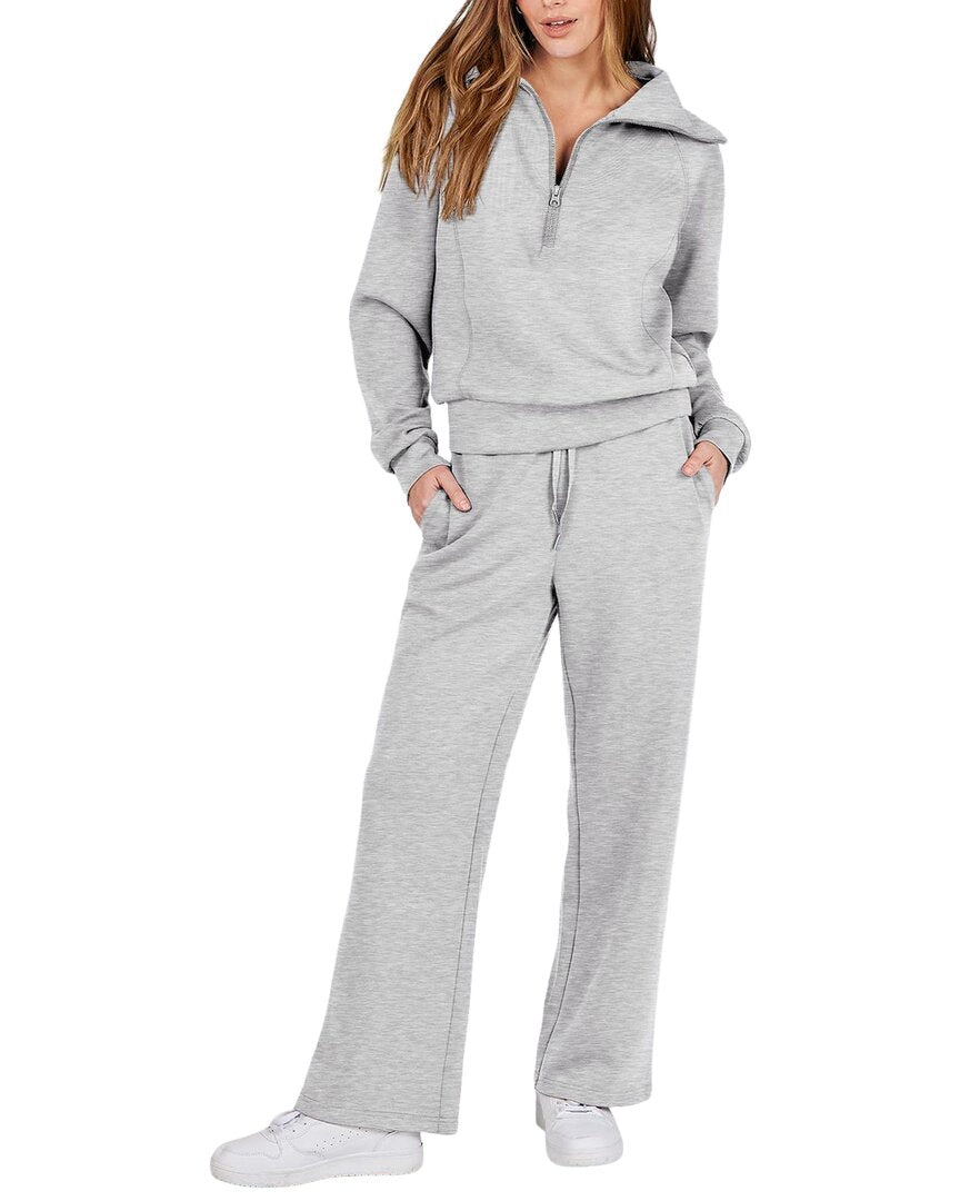 Bella Desert 2Pc Sweatshirt & Pant Set