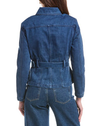 House of Harlow 1960 House Of Harlow 1960 Rev Padded Shoulder Denim Jacket