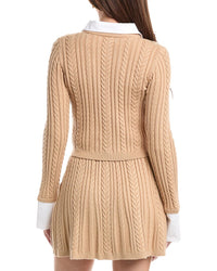 House Of Harlow 1960 Maeve Cable Knit Cardigan