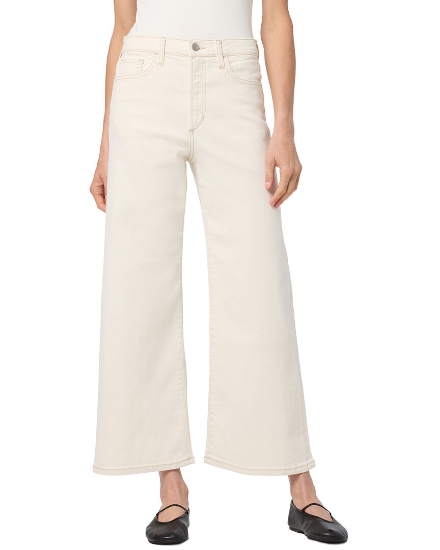 Joe's Jeans Ecru Wide Leg Ankle Jean