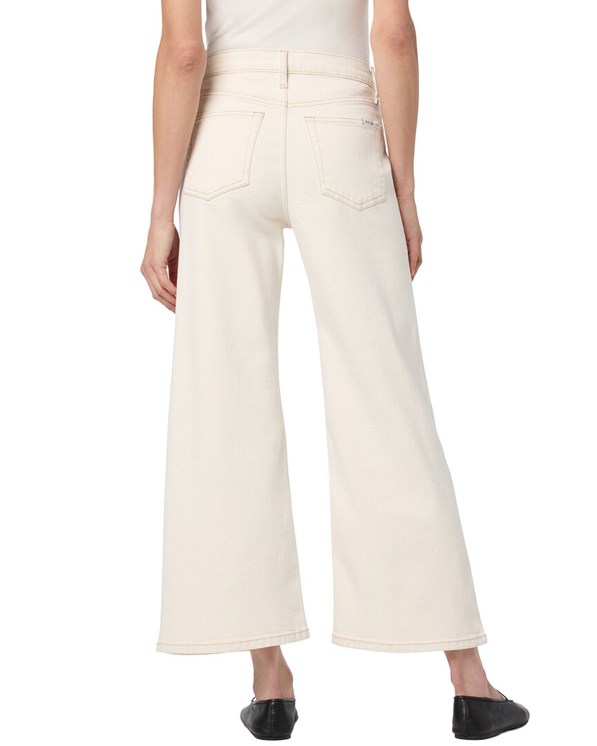 Joe's Jeans Ecru Wide Leg Ankle Jean