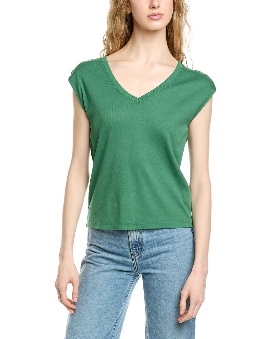 Michael Stars Tati Power Shoulder Top