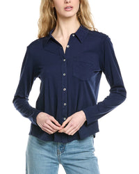 Michael Stars Ayla Button-Down Shirt