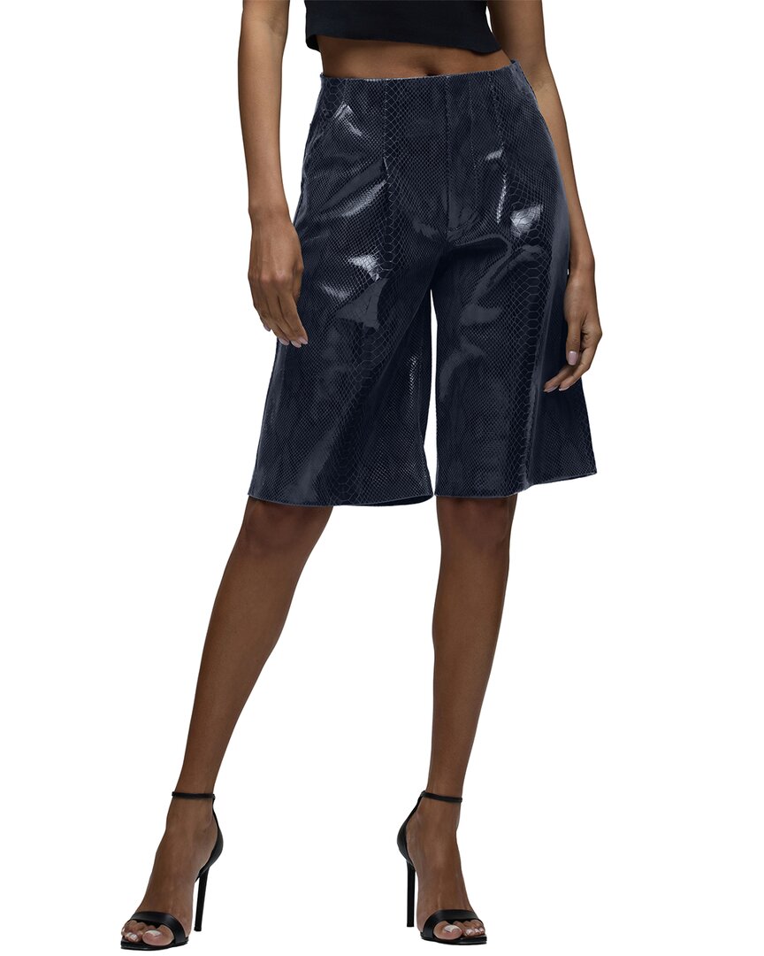 Hudson Jeans Cherie Tiger Bite Leather Short Jean