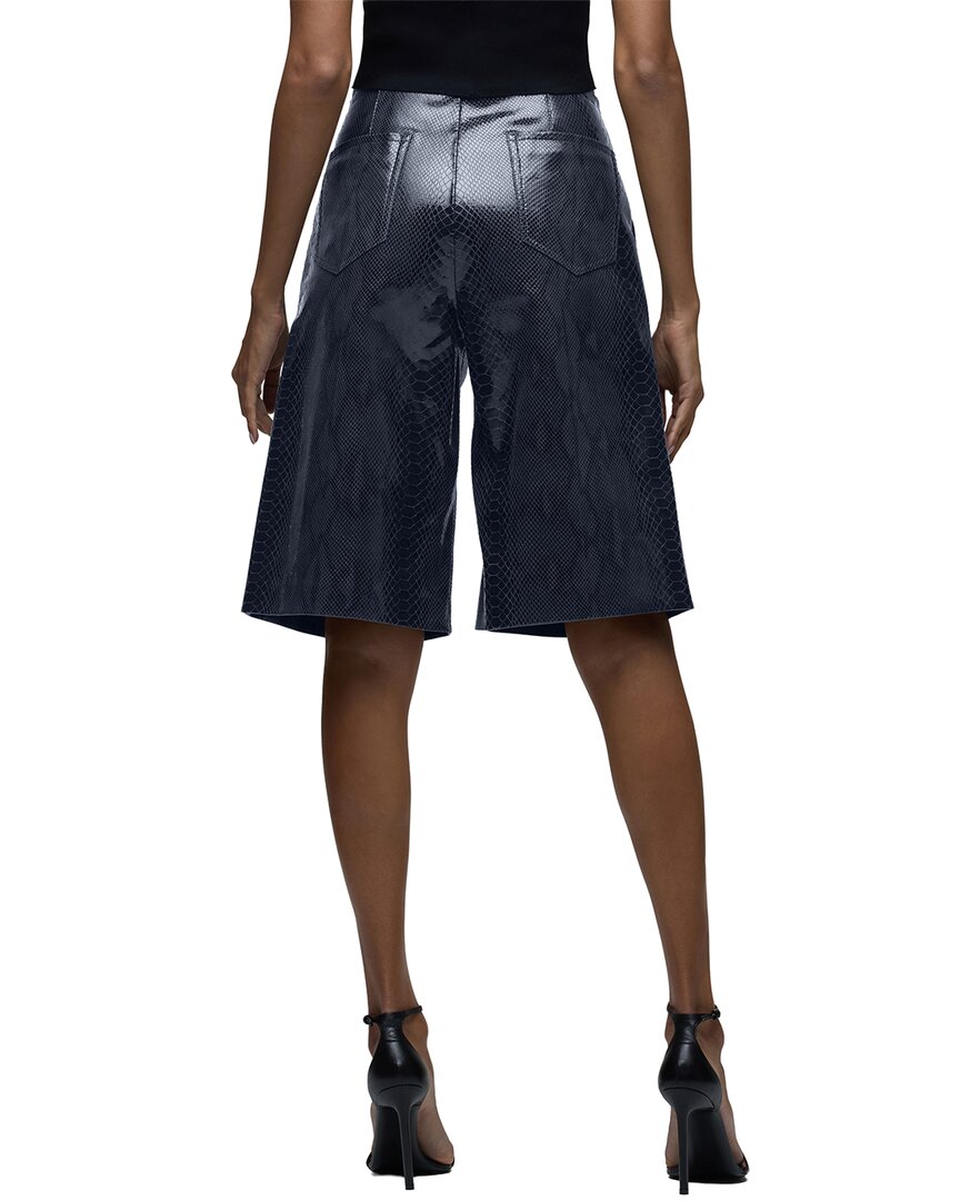 Hudson Jeans Cherie Tiger Bite Leather Short Jean